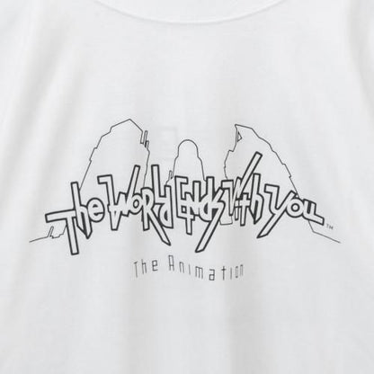 すばらしきこのせかい The Animation コラボレーション Main Logo 半袖Tシャツ WHITE AMSB001