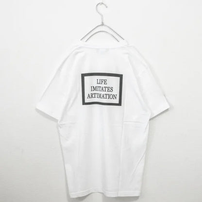 The World Ends With You The Animation Collaboration Main Logo Short Sleeve T-Shirt WHITE AMSB001