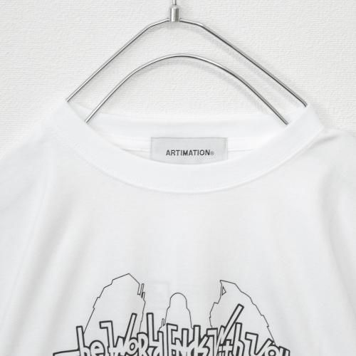 すばらしきこのせかい The Animation コラボレーション Main Logo 半袖Tシャツ WHITE AMSB001