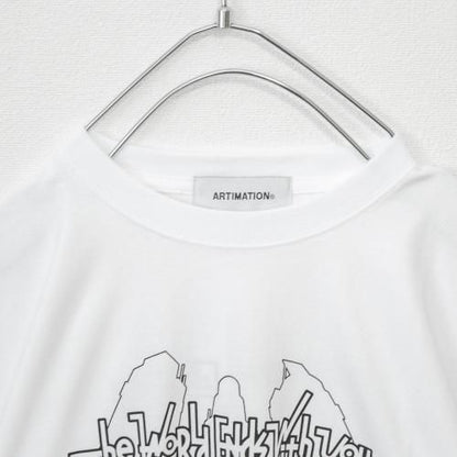 すばらしきこのせかい The Animation コラボレーション Main Logo 半袖Tシャツ WHITE AMSB001