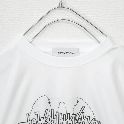 すばらしきこのせかい The Animation コラボレーション Main Logo 半袖Tシャツ WHITE AMSB001