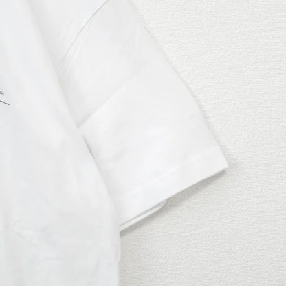 The World Ends With You The Animation Collaboration Main Logo Short Sleeve T-Shirt WHITE AMSB001