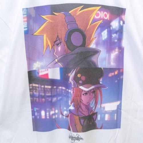 すばらしきこのせかい The Animation コラボレーション Shibuya Partners 半袖Tシャツ WHITE AMSB003
