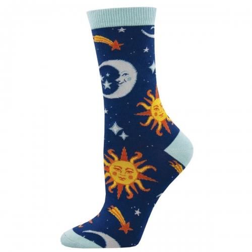 Socksmith ソックスミス Clear Skies クルーソックス BLUE