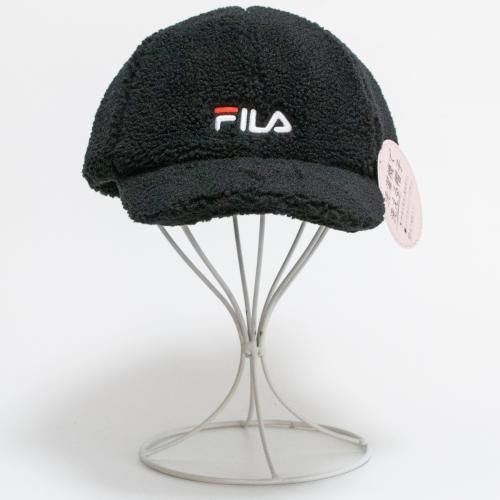 FILA フィラ BOA LOW CAP ボアキャップ BLACK