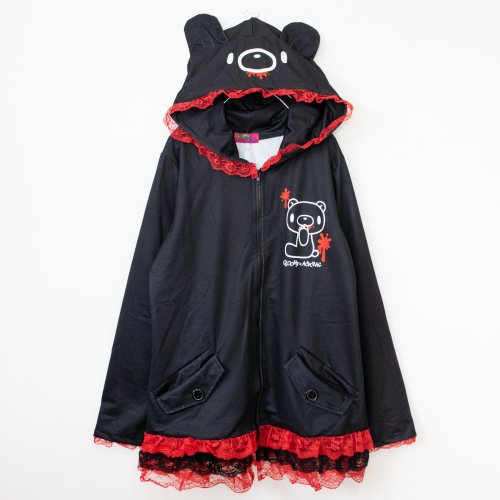 ACDC RAG Dark Gloomy Frill Face Hoodie - YOUAREMYPOISON