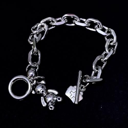 テディベア チェーンブレスレット SILVER