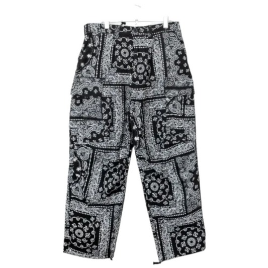 Paisley Cargo Pants - YOU ARE MY POISON