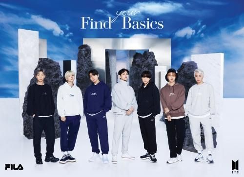 FILA【Find your Basics】BTS着用モデルパーカー BLACK