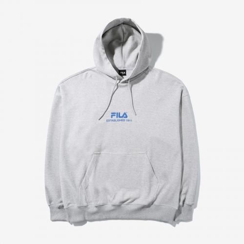 FILA【Find your Basics】BTS着用モデルパーカー GRAY グレー