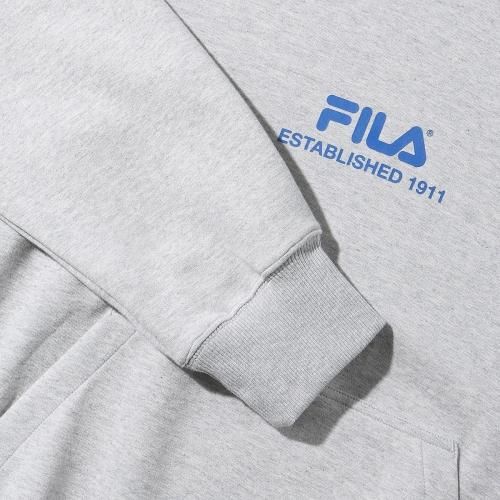 FILA【Find your Basics】BTS着用モデルパーカー GRAY グレー