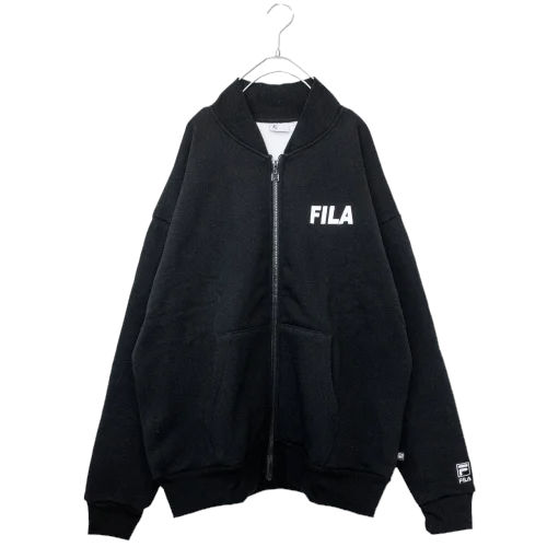FILA フィラ U HW FZ スウェットJKT スウェット FS3093 BLACK