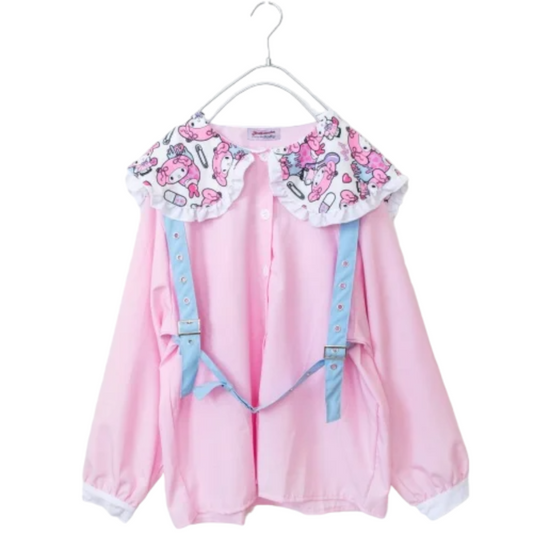ACDC RAG x サンリオ マイメロディ ハーネス付き 長袖ブラウス PINK ピンク