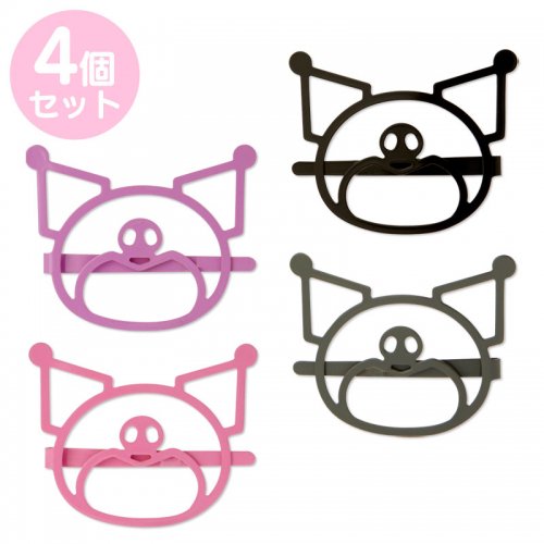 Sanrio Kuromi Colorful Hairpins Set of 4