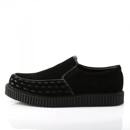 Demonia デモニア ローファークリーパーシューズ V-CREEPER-607 BLACK