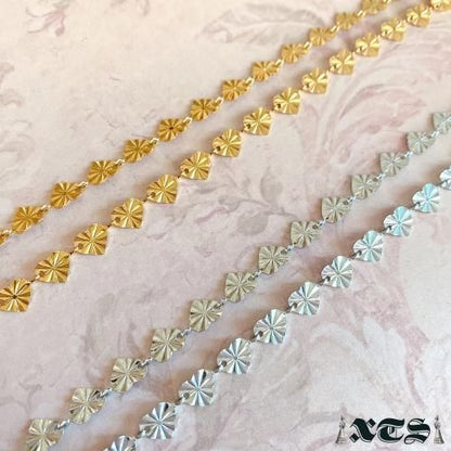 XTS ハートチェーンチョーカー GOLDTS0224