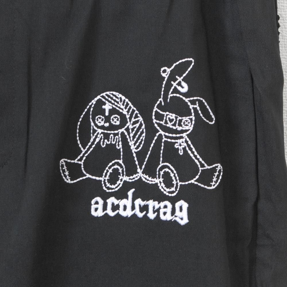 ACDC RAG ムーンバニードールズ スキニーボンテージパンツ BLACK