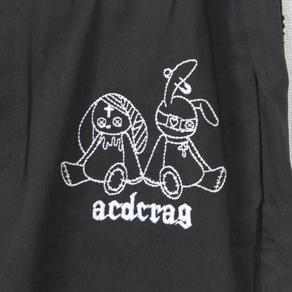 ACDC RAG ムーンバニードールズ スキニーボンテージパンツ BLACK