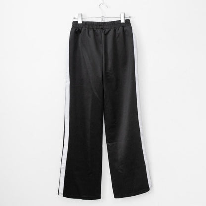 ACDC RAG サイドダブルライン ジャージ ロングパンツ BLACK