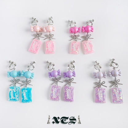 XTS Candy Sweet キャンディ イヤリング Sky Blue