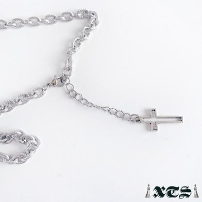 XTS ファイヤークロス Fire Cross ネックレス SILVER TS0254