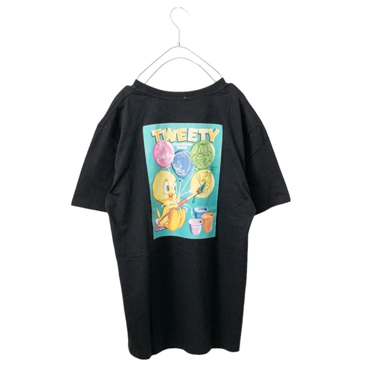 Loony Tunes Character Balloon S/S T-shirt Black - YOUAREMYPOISON