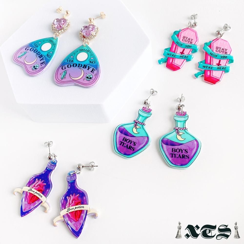 XTS 棺桶 Coffin ピアス TS0260