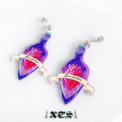 XTS Poison Bottle Earrings TS0261