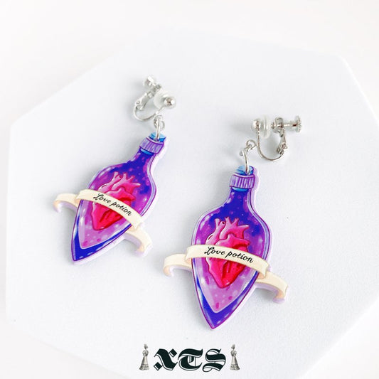 XTS Poison Bottle Earrings TS0261
