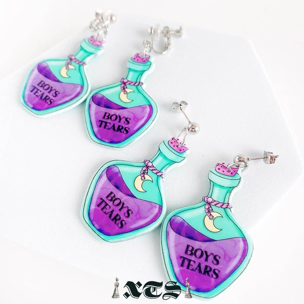 XTS 涙ボトル Boys Tears Bottle ピアス TS0262