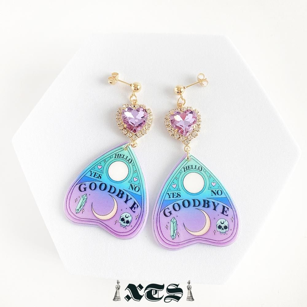 XTS パステル ハート Pastel Heart Planchette ピアス TS0263