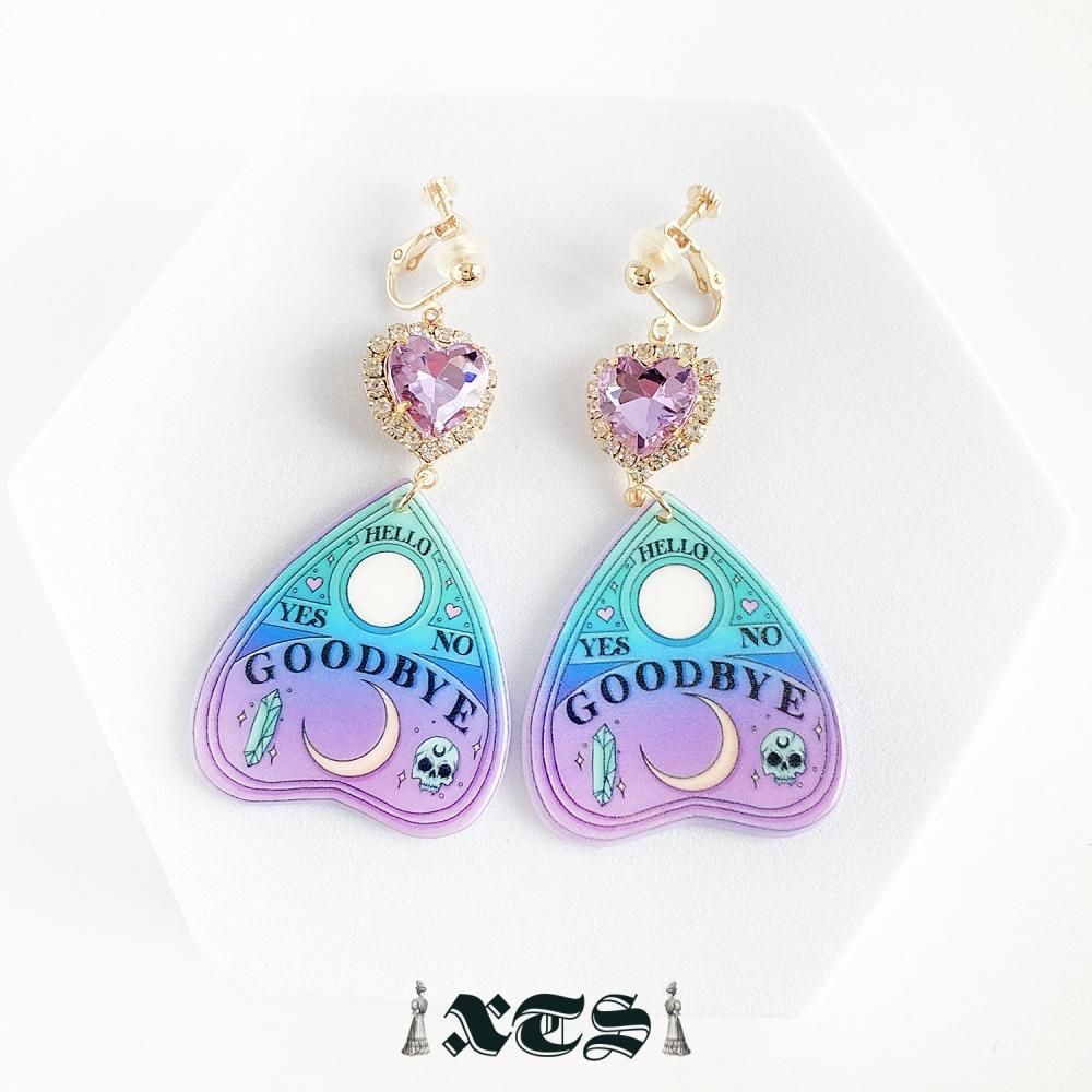 XTS パステル ハート Pastel Heart Planchette イヤリング TS0263