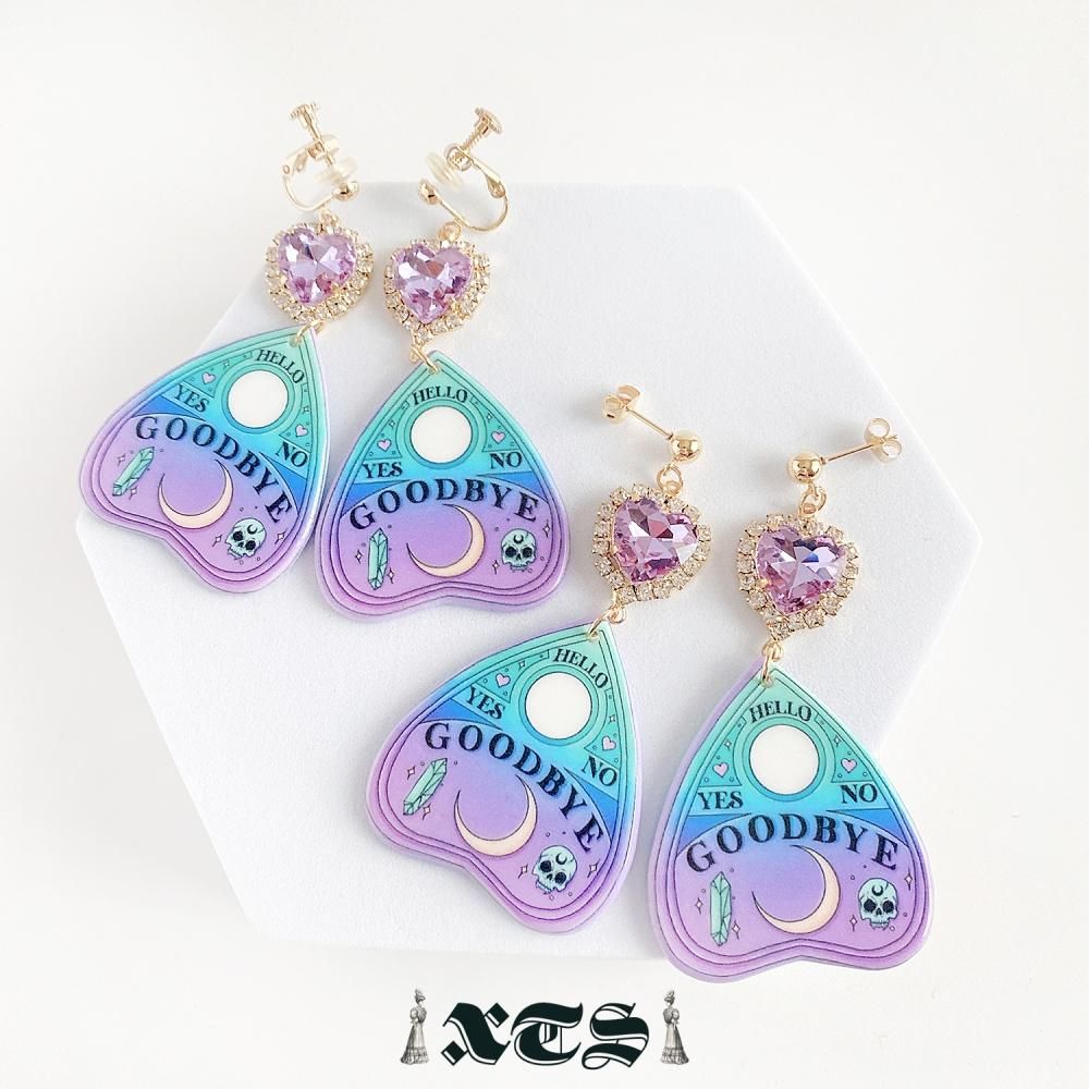 XTS パステル ハート Pastel Heart Planchette イヤリング TS0263