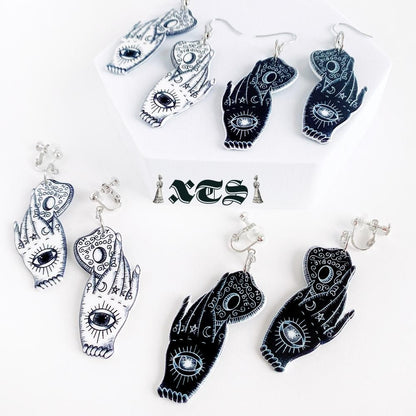XTS タトゥーハンド Tattoo Hand With Planchette ピアス TS0264