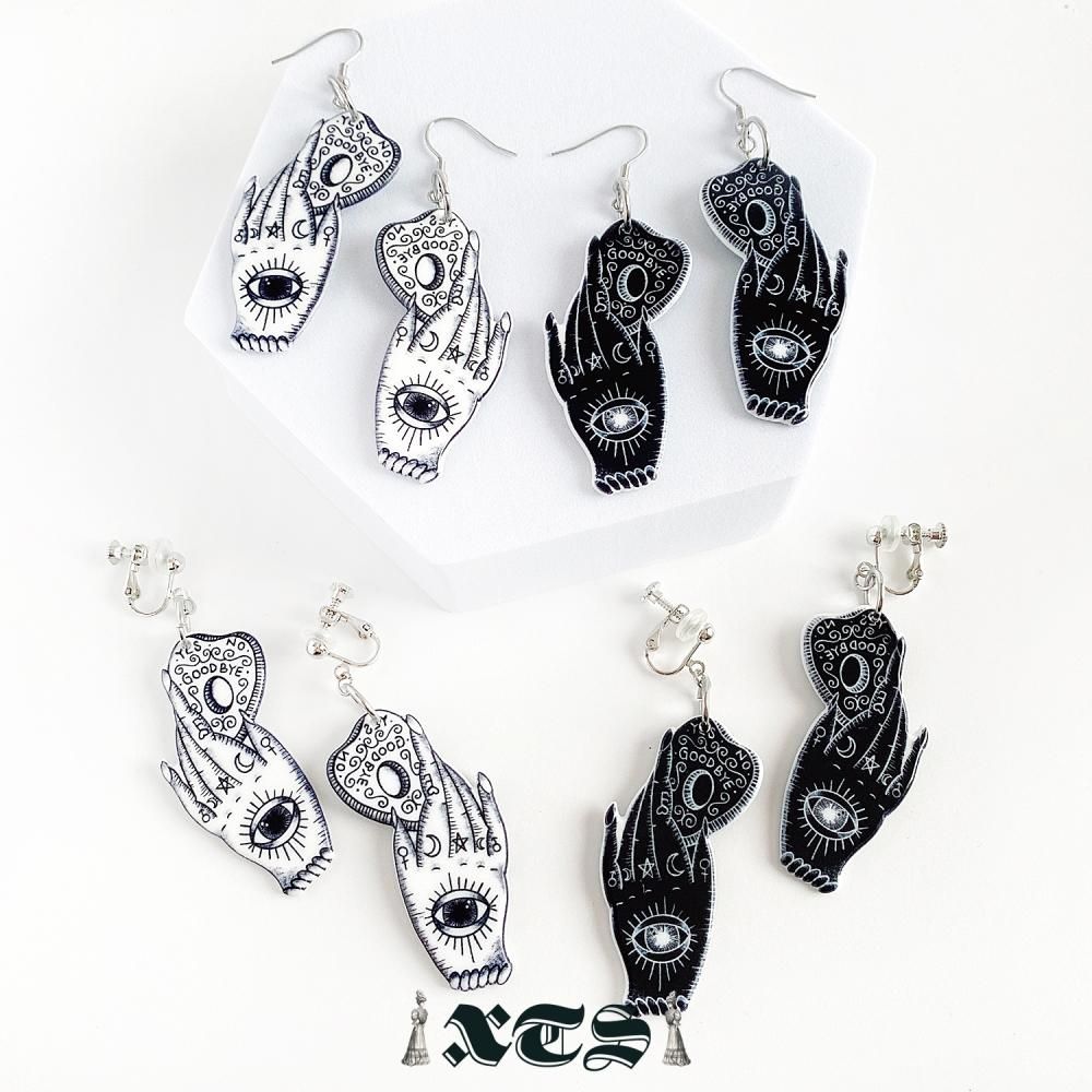XTS タトゥーハンド Tattoo Hand With Planchette イヤリング TS0264
