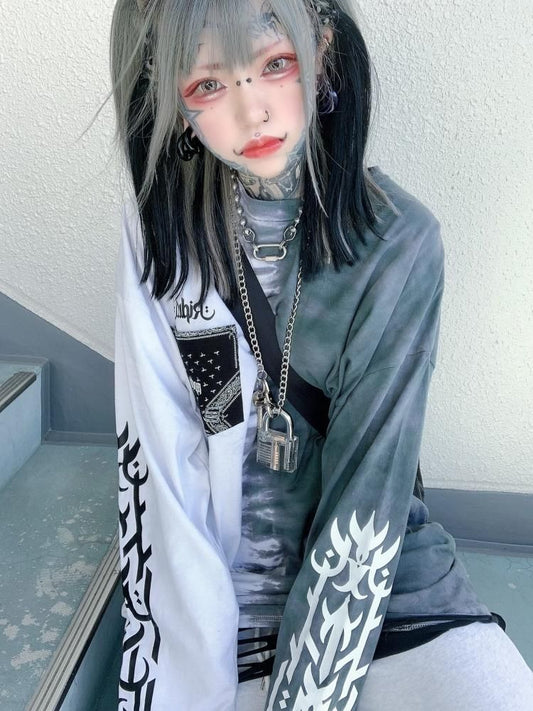 BIG クリア南京錠 チェーン ネックレス SILVER シルバー
