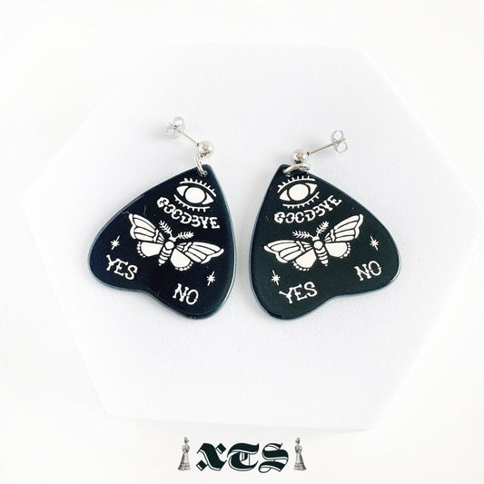 XTS Moth Planchette Earrings TS0266