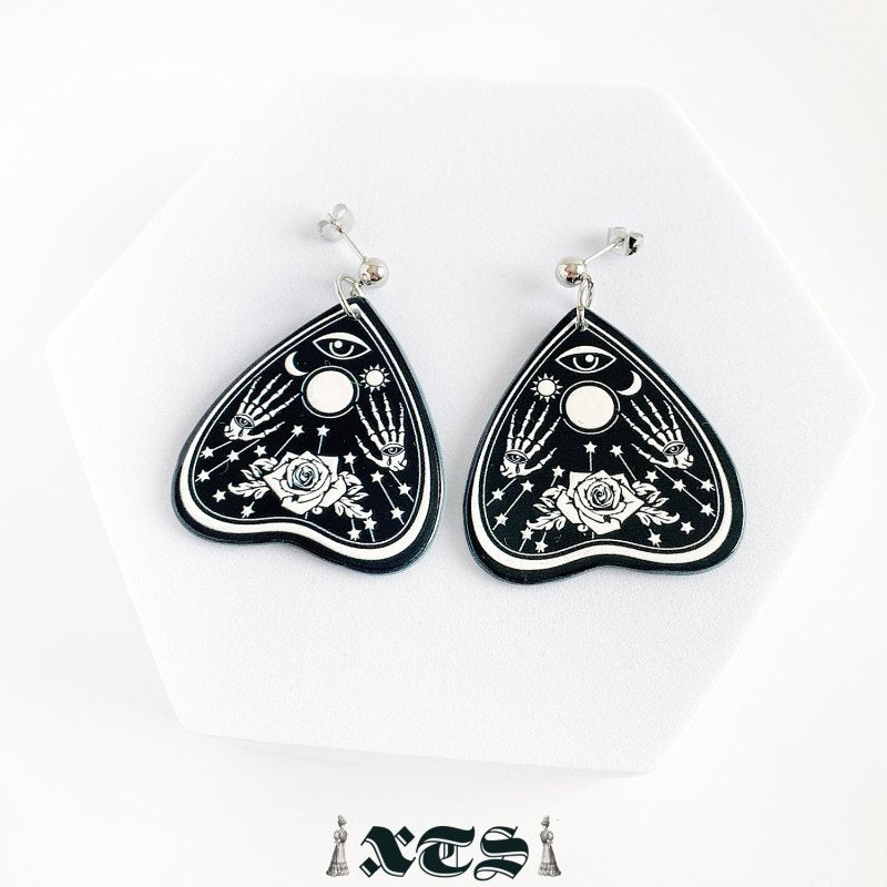 Rose &amp; Bone Hands Earrings TS0267