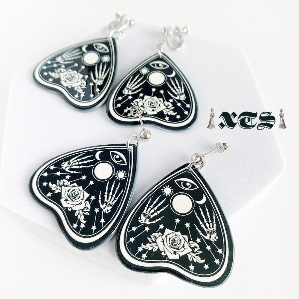 薔薇 ハンド Rose & Bone Hands イヤリング TS0267
