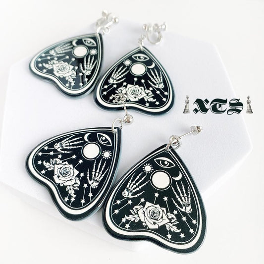 薔薇 ハンド Rose & Bone Hands イヤリング TS0267