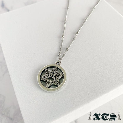 XTS Hexagram Necklace SILVER TS0248