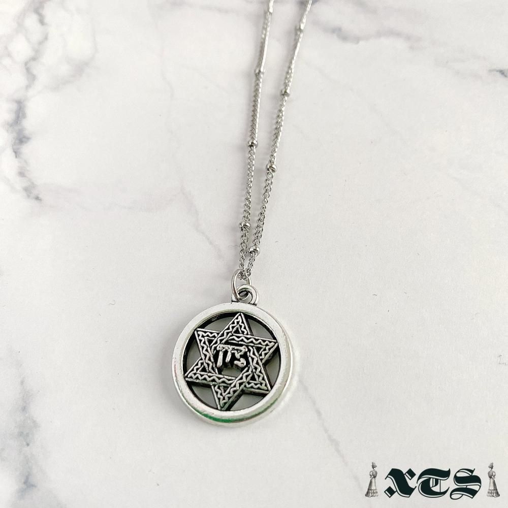XTS Hexagram 六芒星 ネックレス SILVER TS0248