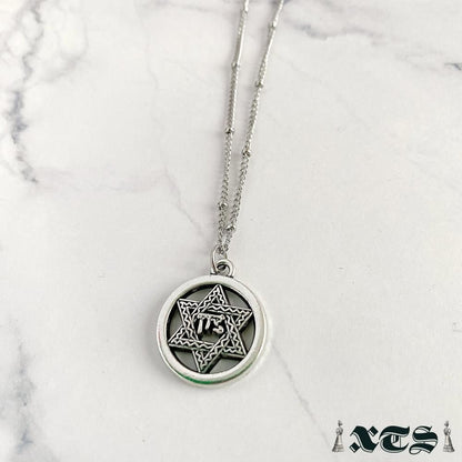 XTS Hexagram 六芒星 ネックレス SILVER TS0248