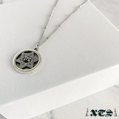 XTS Hexagram 六芒星 ネックレス SILVER TS0248