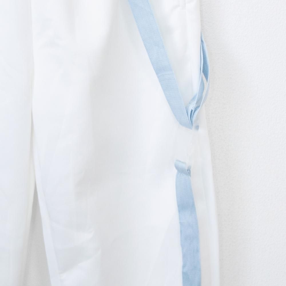 ACDC RAG ドットネコ ロングパンツ WHITE