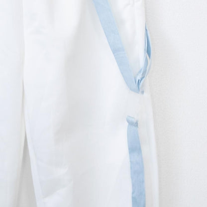 ACDC RAG ドットネコ ロングパンツ WHITE
