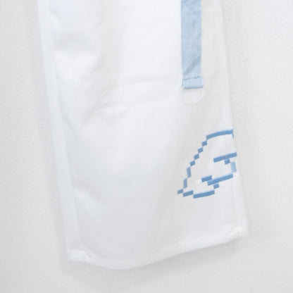 ACDC RAG ドットネコ ロングパンツ WHITE