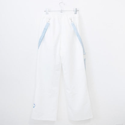 ACDC RAG ドットネコ ロングパンツ WHITE