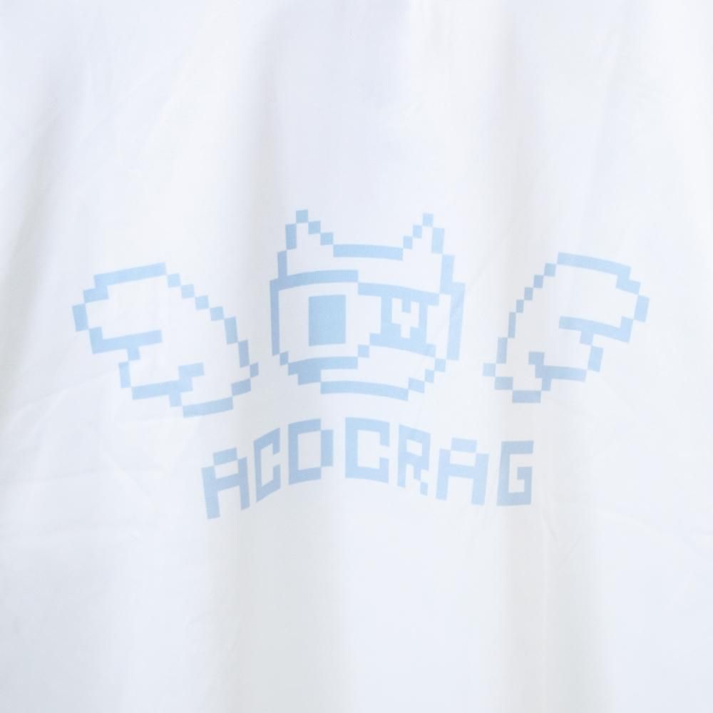 ACDC RAG ドットネコ 半袖Tシャツ WHITE