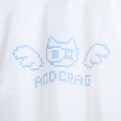 ACDC RAG ドットネコ 半袖Tシャツ WHITE
